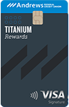 Visit Titanium Rewards Visa Signature® Card page